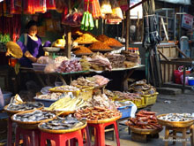 Marché de Chau Doc - Vietnam